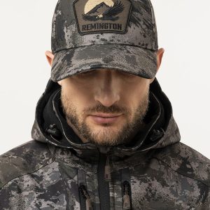 Бейсболка Remington Baseball Cap Black Camo