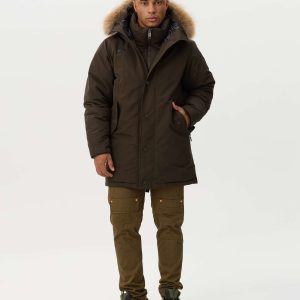 Куртка парка мужская Remington WM1 Brown