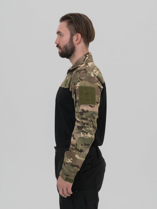 Лонгслив Remington Tactical Frog Long Sleeve Zipper Collar CP — изображение 10