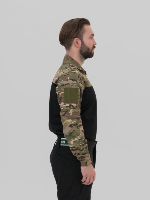 Лонгслив Remington Tactical Frog Long Sleeve Zipper Collar CP — изображение 11