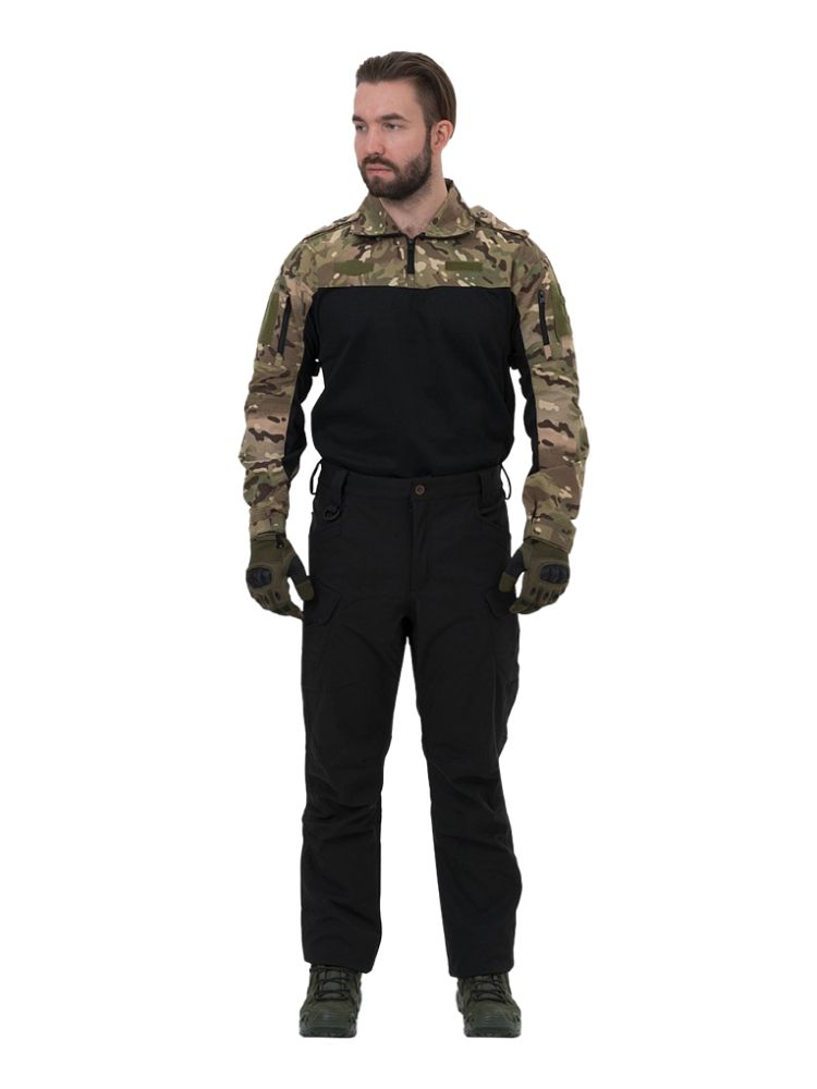 Лонгслив Remington Tactical Frog Long Sleeve Zipper Collar CP — изображение 5