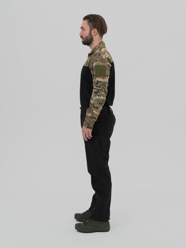 Лонгслив Remington Tactical Frog Long Sleeve Zipper Collar CP — изображение 8