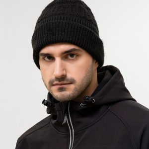Шапка Remington Knit Мelange Black