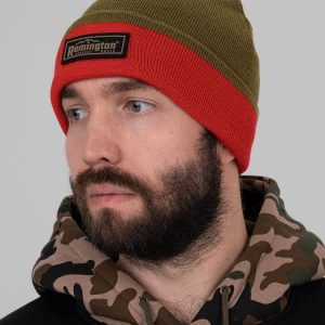 Шапка Remington Tight Knit Brown / Red